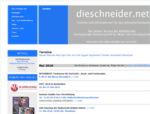 Tablet Screenshot of dieschneider.net
